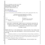 Objection to Declaration of Anthony Plec