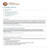 County of Sonoma Campaign Finance