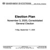 Sept. 11, 2020 Election Plan